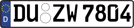 DU-ZW7804