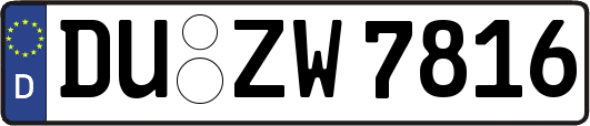 DU-ZW7816