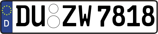 DU-ZW7818