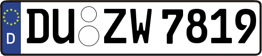 DU-ZW7819
