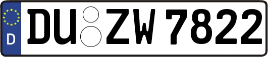 DU-ZW7822