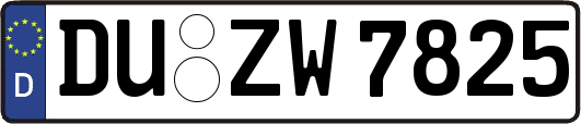 DU-ZW7825