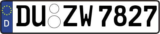 DU-ZW7827