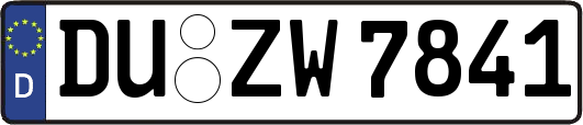 DU-ZW7841