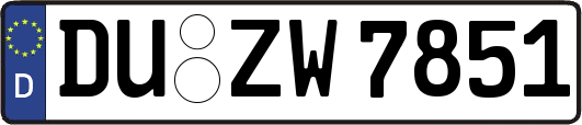 DU-ZW7851