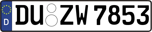 DU-ZW7853
