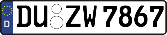 DU-ZW7867