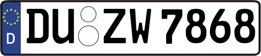 DU-ZW7868