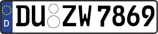 DU-ZW7869