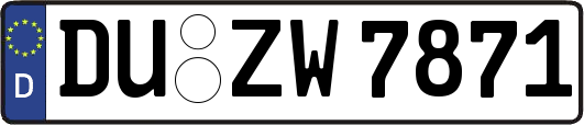 DU-ZW7871