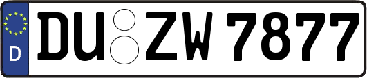 DU-ZW7877