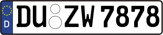 DU-ZW7878