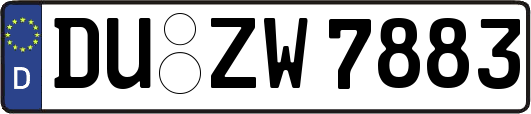 DU-ZW7883