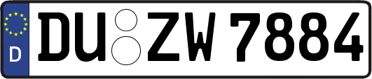 DU-ZW7884