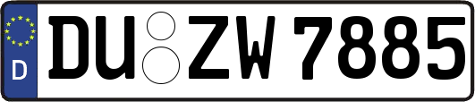DU-ZW7885