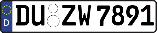 DU-ZW7891
