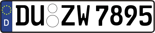DU-ZW7895