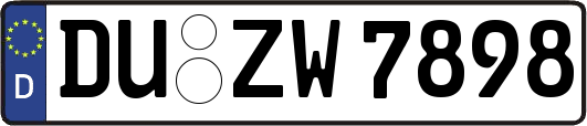 DU-ZW7898