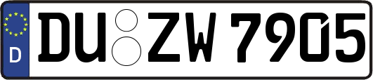 DU-ZW7905