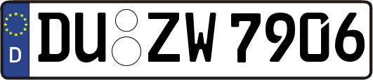 DU-ZW7906