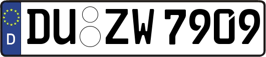 DU-ZW7909