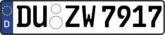 DU-ZW7917