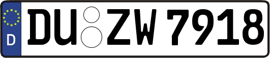 DU-ZW7918