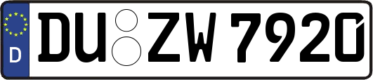 DU-ZW7920