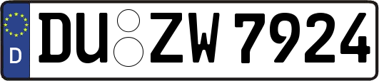 DU-ZW7924