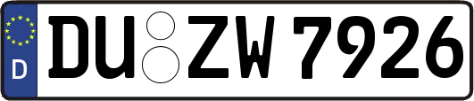 DU-ZW7926