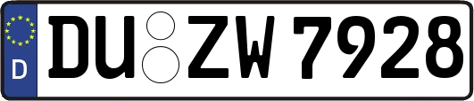 DU-ZW7928