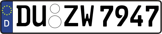 DU-ZW7947