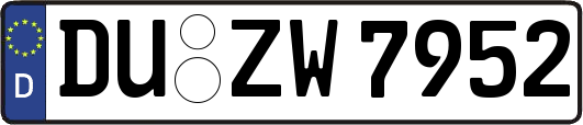 DU-ZW7952