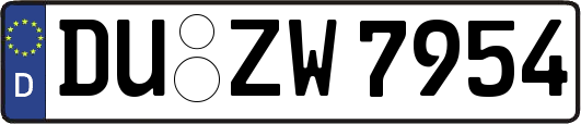 DU-ZW7954