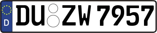 DU-ZW7957