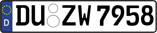 DU-ZW7958