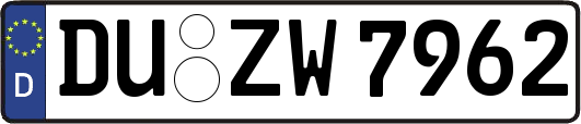 DU-ZW7962
