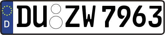 DU-ZW7963