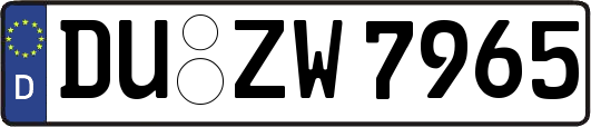 DU-ZW7965