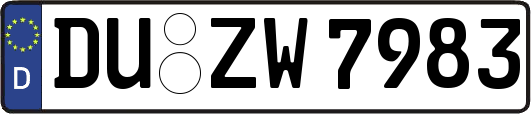 DU-ZW7983