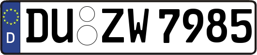 DU-ZW7985