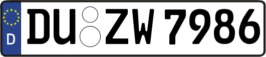 DU-ZW7986