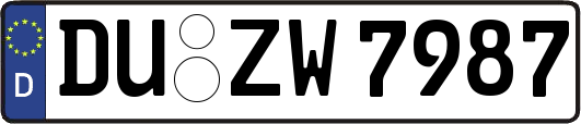 DU-ZW7987