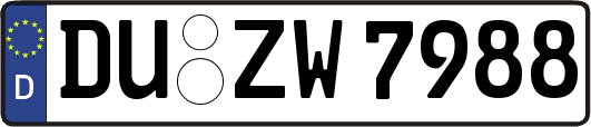 DU-ZW7988