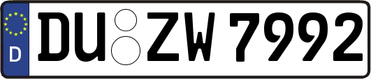 DU-ZW7992