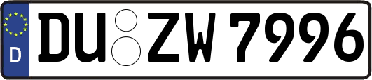 DU-ZW7996