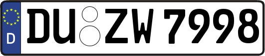 DU-ZW7998