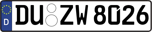 DU-ZW8026