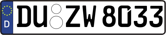 DU-ZW8033