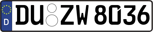 DU-ZW8036